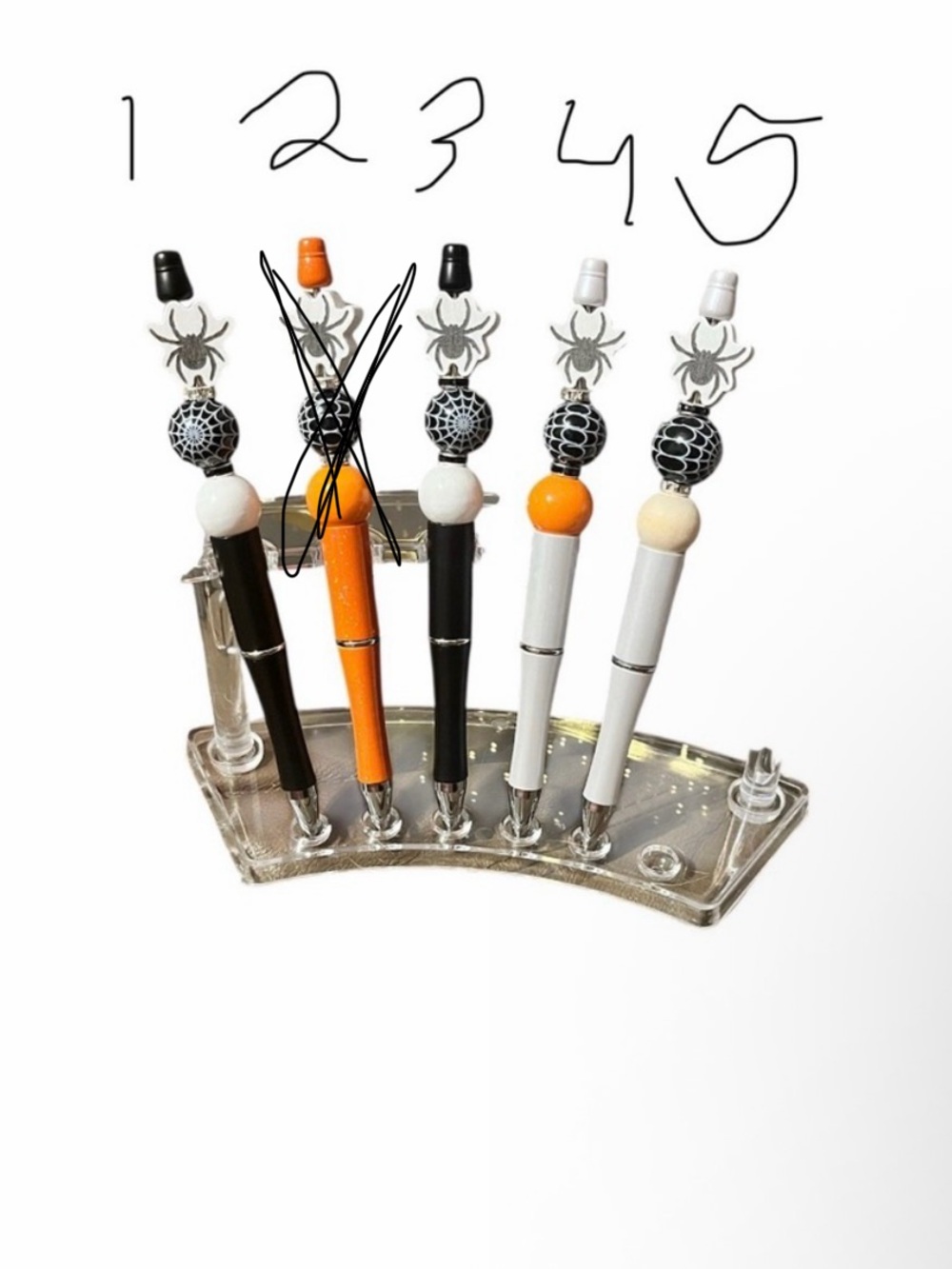 Halloween Beaded Pens (Qty 1)